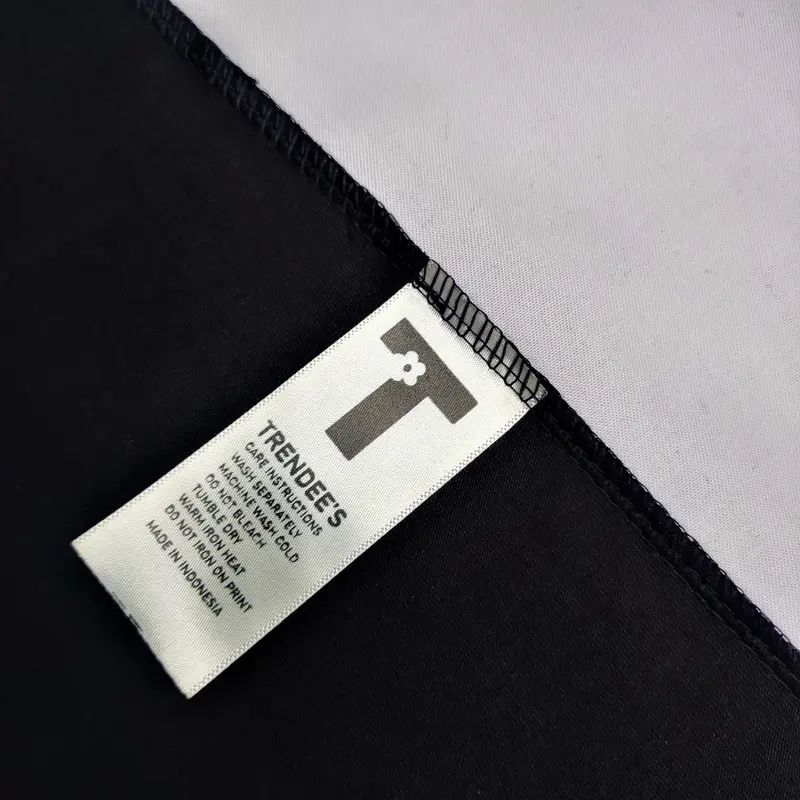 TRNDS REGULER OVERSIZE T-Shirt /  Baju kaos pria hitam FOREVER YOUNG - TM012 Combed Kain 3