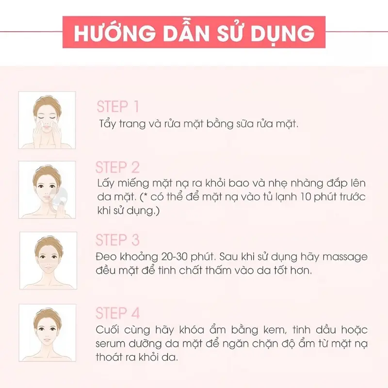 [Set 2] Mặt nạ Rwine Beauty Placenta Mask 4