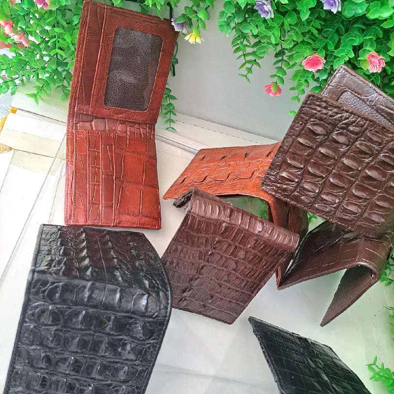Ví nam cá sấu - Đui - 1 mặt & 2 mặt 8