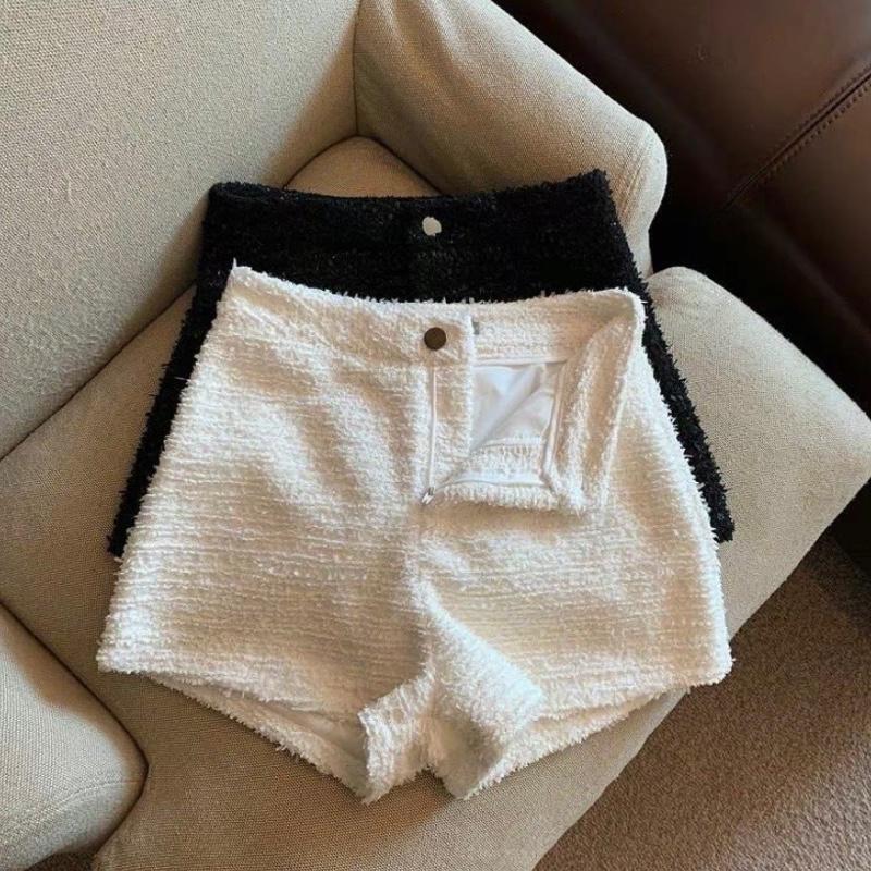 [ HÀNG 3 LỚP ] Quần short dạ bling Tweed ánh nhũ vải dày dặn cứng cáp có lót 3