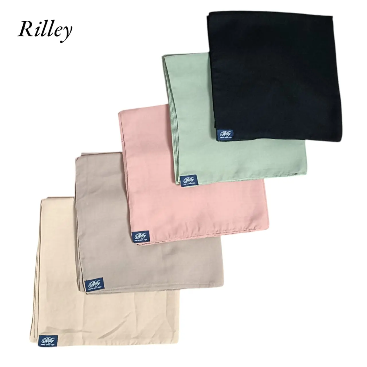 RILLEY - Hijab Segi Empat Paris | Hijab Wanita Segi Empat Premium