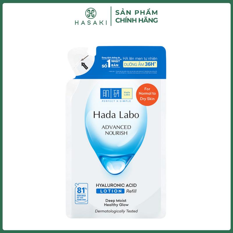 Túi Refill Dung Dịch Hada Labo Hỗ Trợ Dưỡng Ẩm Da Thường 170ml | HASAKI BEAUTY