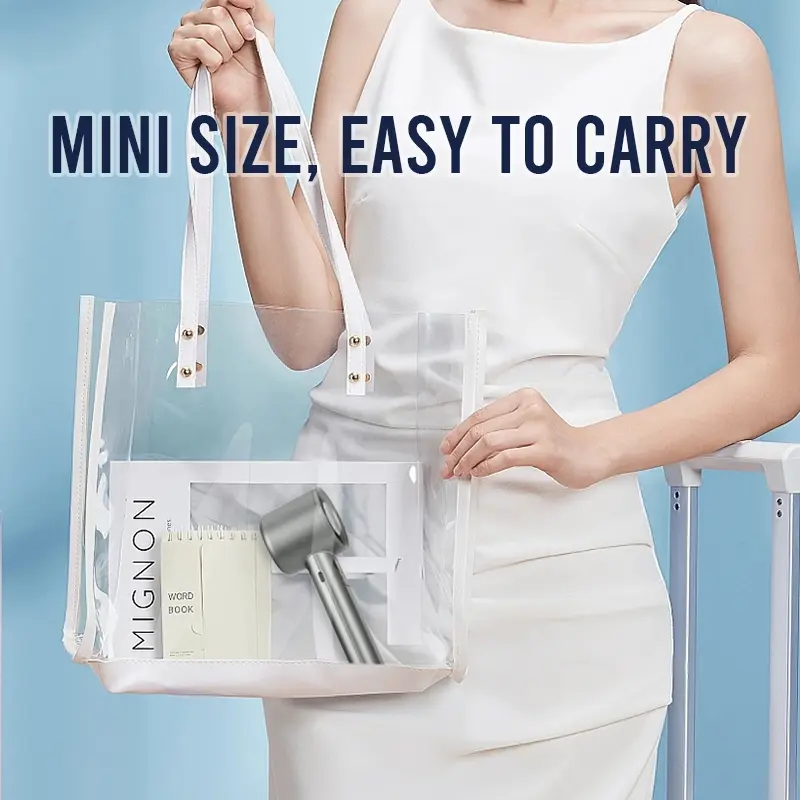 KINGLUCKY M11 Kipas Angin Mini Genggam Portable High Speed Mini Fan Adjustable Super Strong Wind with Smart LED Display 4
