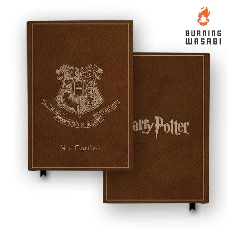 Buku Catatan Notebook Harry Potter Hogwarts 1 Custom Nama Agenda Jurnal Diary Hardcover A5 A6 B5 0
