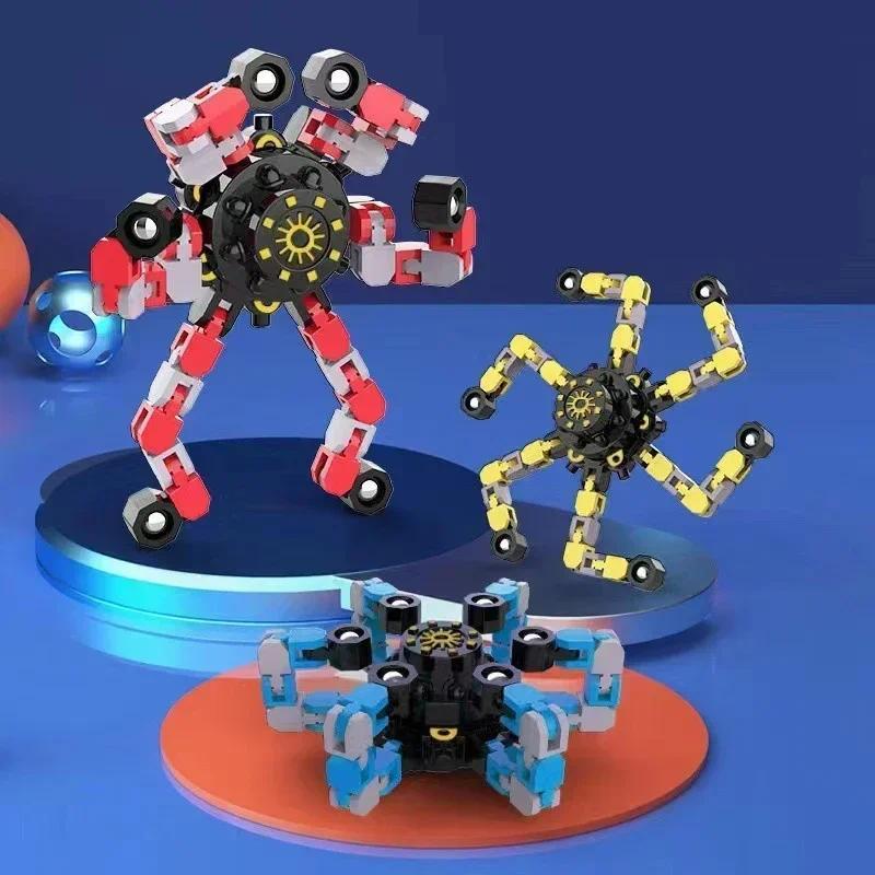 New Deformed Fidget Spinner Chain Toys for Children Antistress Hand Spinner Vent Toys Adult Stress Relief Sensory Gyro Gift 3