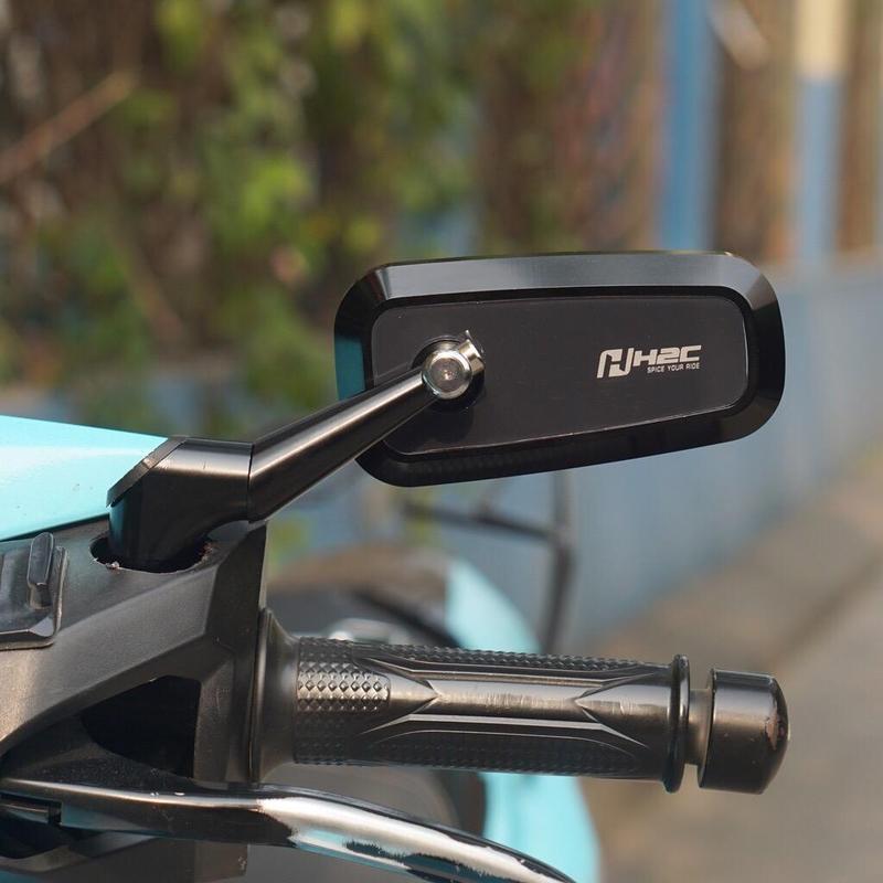 Kính H2C Nhôm Đúc Xiken Gườn Chiếu Hậu H2C chân ngắn liền khối nhôm CNC mặt kính Trắng đọc mô tả và xem kỹ hình ảnh mẫu dành cho tất cả các dòng xe máy kính chiếu hậu xe máy cao cấp Phụ Tùng Cao Su Phụ Kiện