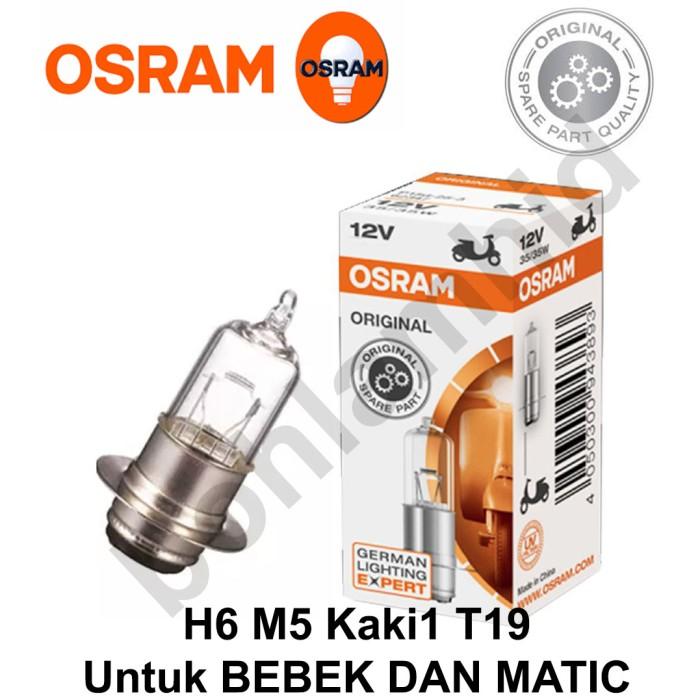 Gambar Lampu Motor BLADE 110 OSRAM ORIGINAL Bohlam H6 M5 T19 - 35W - 25W dari bohlamhid Kota Tangerang 5 Tokopedia