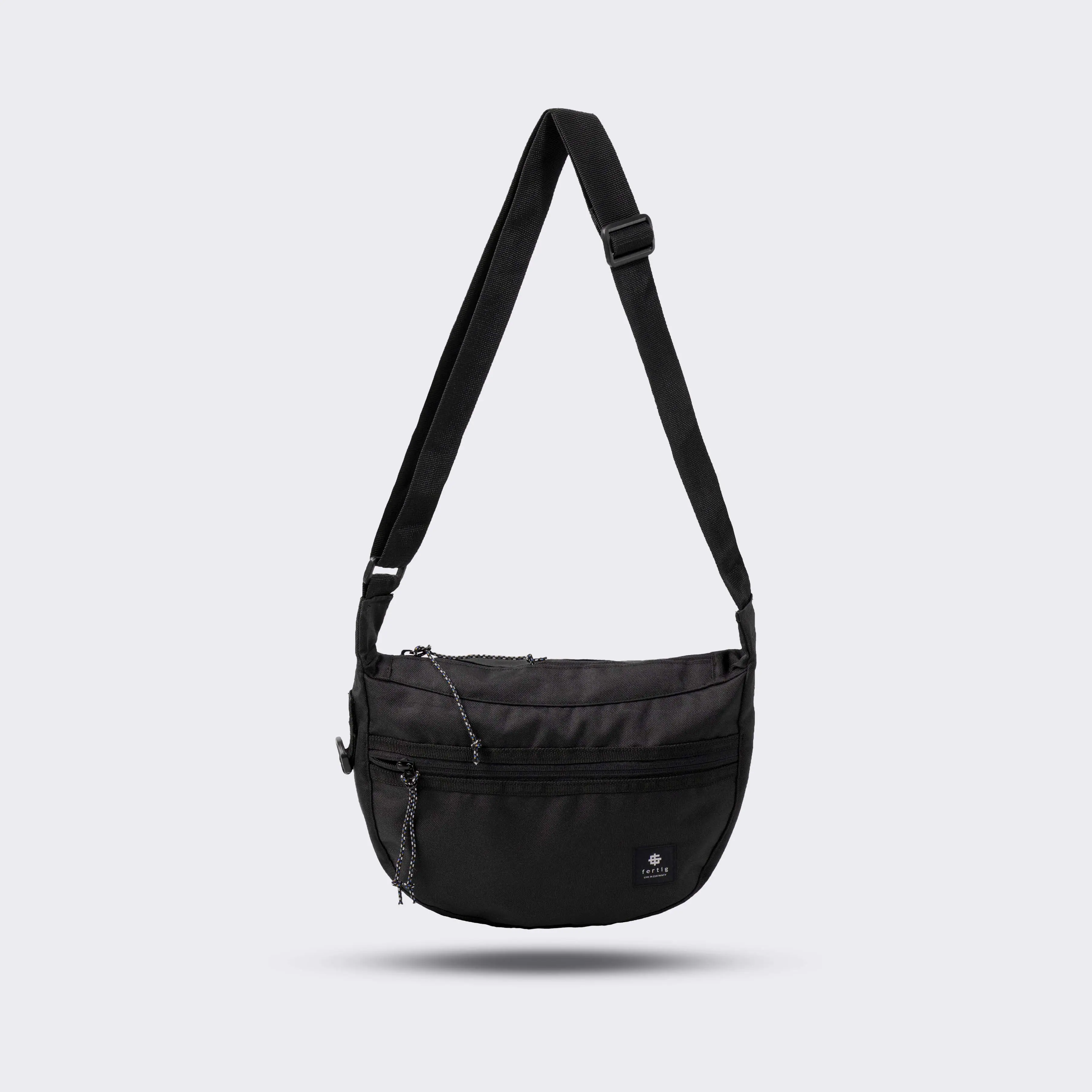 Fertig - Sakai Black - Tas Slingbag - Tas Selempang Pria - Shoulder Bag