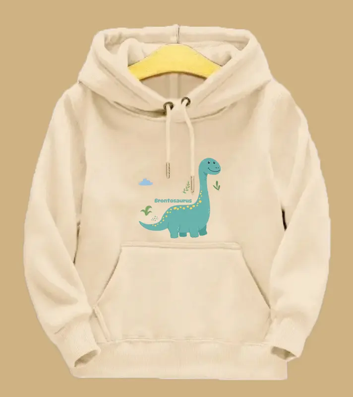 Hoodie Anak Cowok Cewek Dino Brontosaur Fashion 2