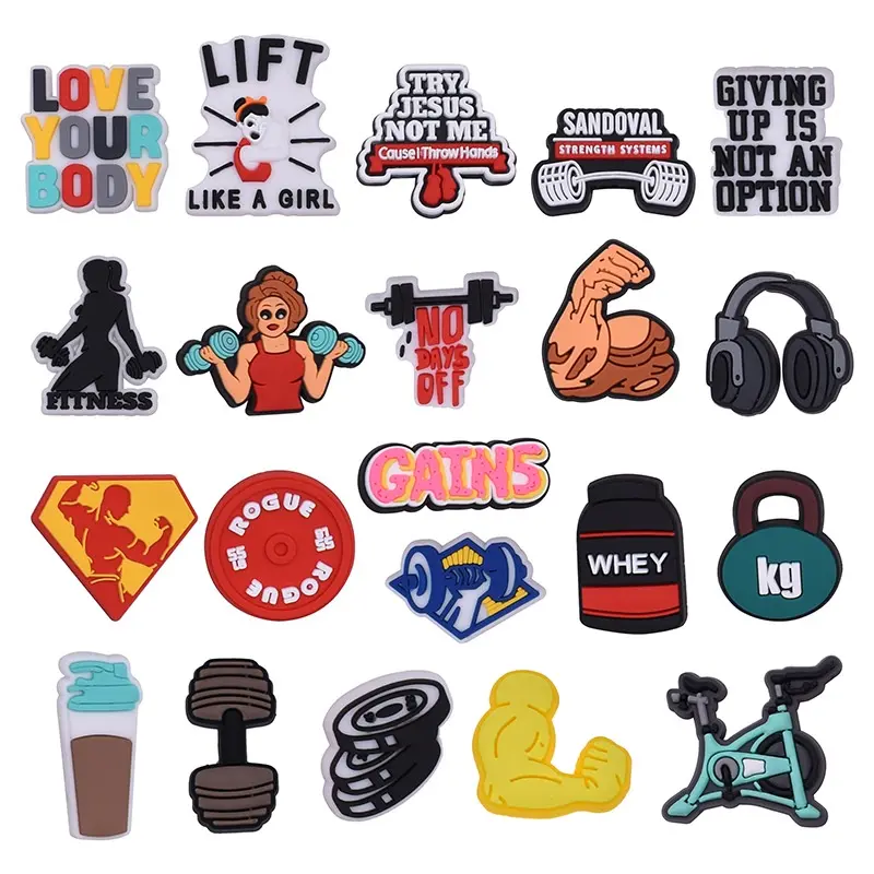 262 Pin Sandal Charms Fitness Gym