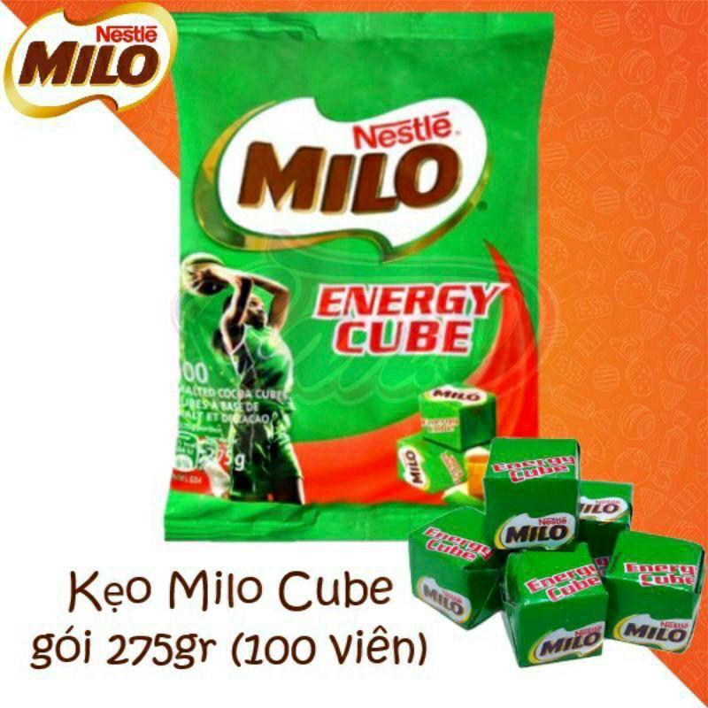 Kẹo Milo Cube Thái Lan Bịch 100 Viên - Ăn Vặt Nhà Nhi