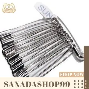 (ACC151) Peniti Sun  Peniti Jumbo Peniti Campur All Size Semua Ukuran Isi 12Pcs