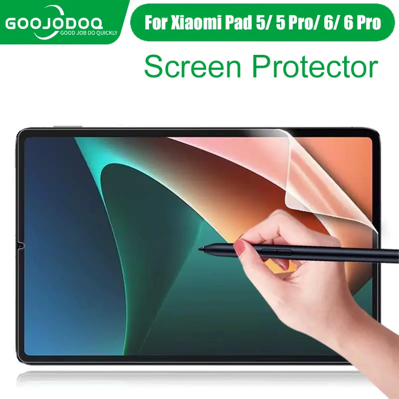 GOOJODOQ Screen Protector for Xiaomi Pad 5 6 Pro Matte Paper a Like 11 Inch Tablet