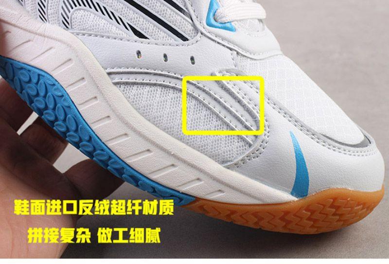 Product Introduction of Professional Tennis Shoes Unisex Badminton Shoes Breathable Anti-Skid Shock Absorption Table Tennis Ball Shoes Color Matching Sports Training Shoes 22