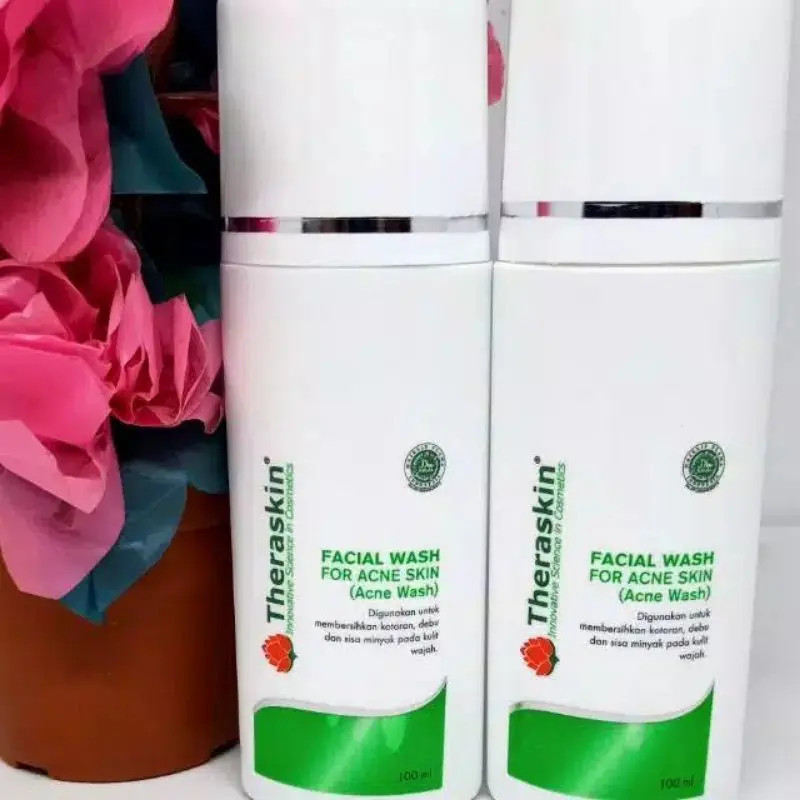 theraskin facial wash acne / shasy glow facial wash acne
