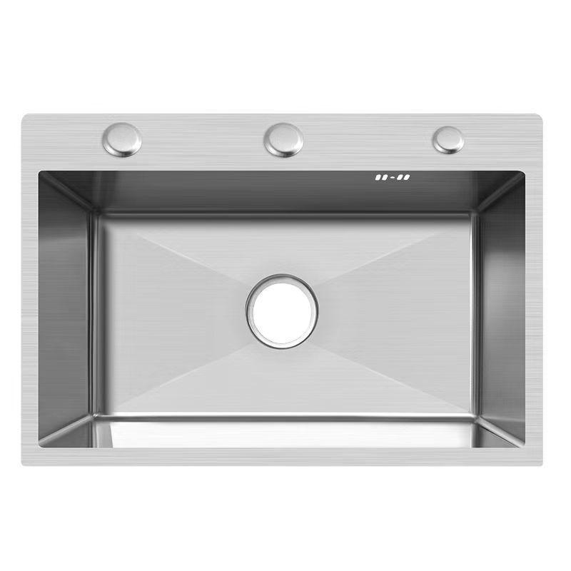 Product Introduction of [Chậu inox 90x50] Chậu Rửa Bát 1 hố kích thước lớn 90x50cm 8