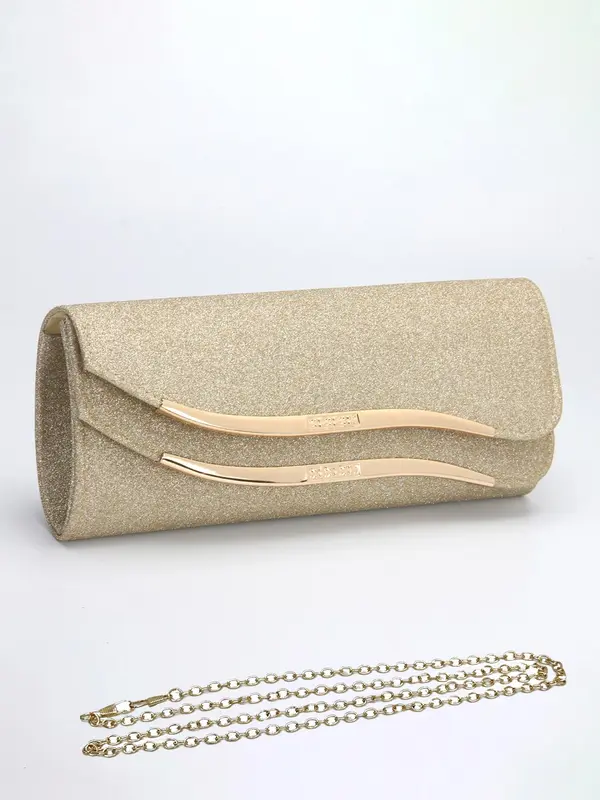 Women's Elegant Glitter Evening Bag, Exquisite Trendy Clutch Bag, Fashionable Bag for Party Decoration 5