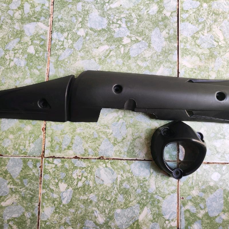 Ốp pô ex 150 Ốp Thường và Ốp Thái Gắn pô Zin. Uma , King Drag...