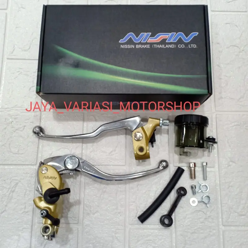 HANDLE MASTER REM NISZIN KAWASAKI Z1000 ZX1000 1SET KOPLING REM + TABUNG BIG SMOKE UNIVERSAL PNP VARIO/ MIO/ SATRIA FU/ SONIC/ RX KING/ TIGER/ F1ZR/ GTR/ KLX/ BEAT/ FINO/ VIXION/ R15 V2 V3/ NINJA R RR SS 150 250/ SPACY/ SCOOPY/ GENIO/ CRF 5