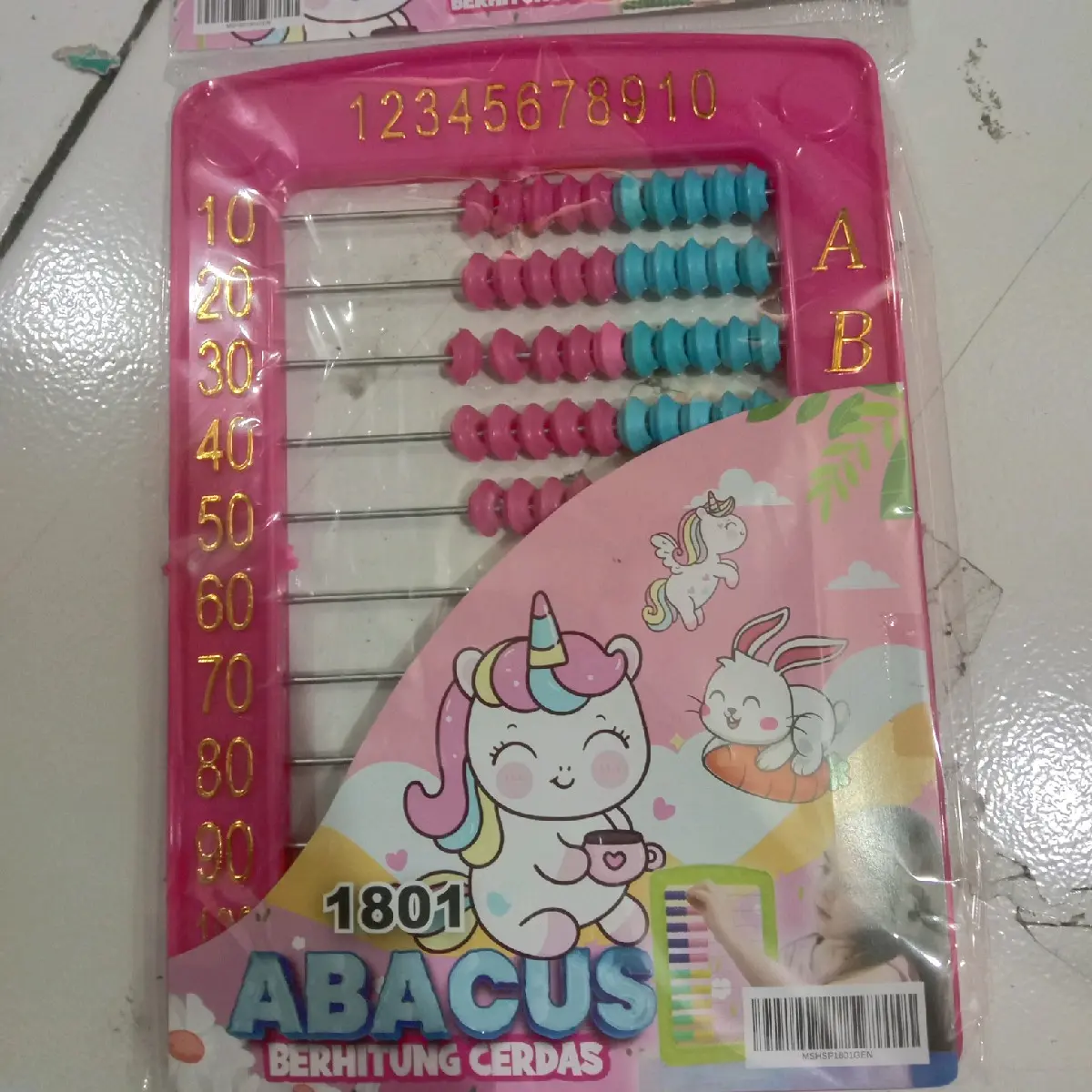 mainan sempoa alat hitung- mainan edukasi sempoa Anak Toys