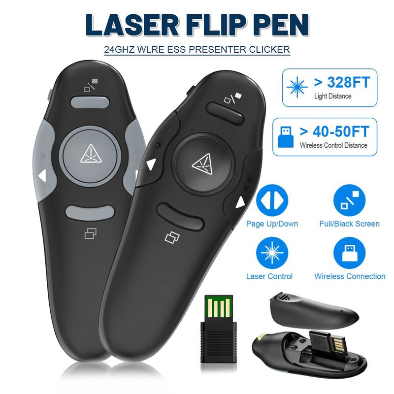 Wireless remote control PPT page turning pen Multifunctional - TikTok ...
