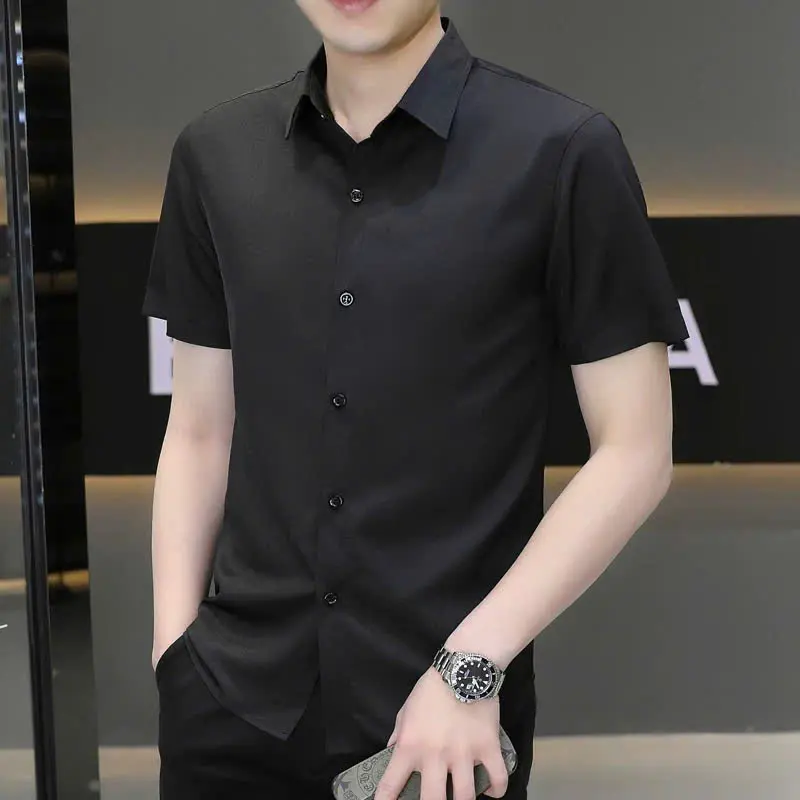 Áo sơ mi nam vải nhung dập logo nổi mềm thoáng mát mẫu áo trẻ trung-ATC99 SHOP Menswear Kate 7