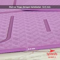 Gambar SPEEDS SNI Matras Yoga Mat NBR Kelenturan Latihan Berstandar Indoor 027-21 - 6PT dari Calary Toys Kota Surabaya 4 Tokopedia