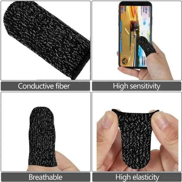 Finger Cots Sarung Tangan Jempol Anti Basah Keringat 2Pcs Game ML PUBG 1
