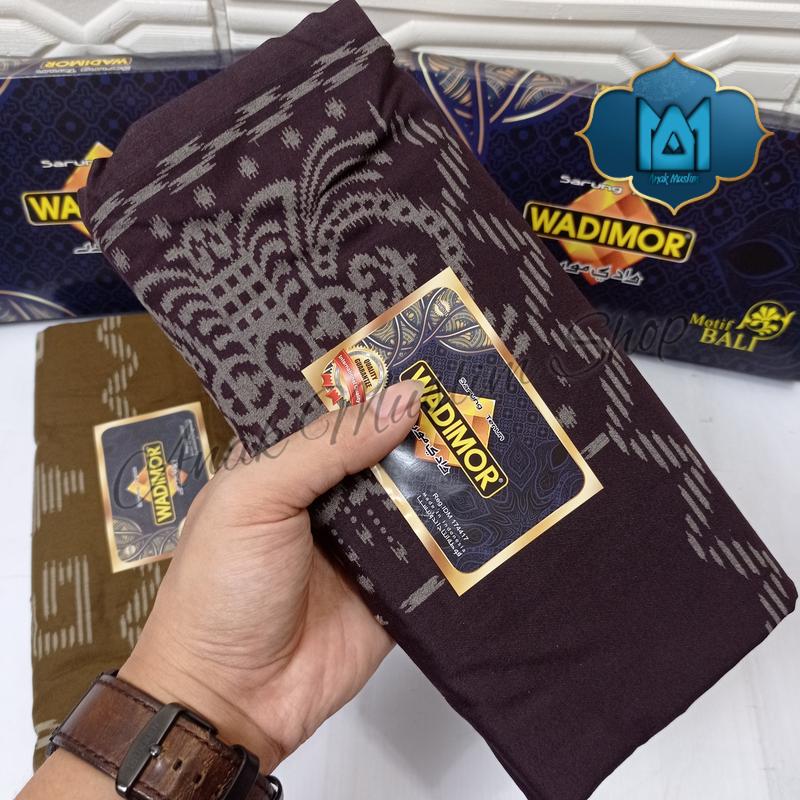 SARUNG WADIMOR BALI | Corak Motif Khas BALI Dengan Berbagai Serian Gradasi Warna Yang Ber Variatif ukuran Dewasa Muslim Tenun 7