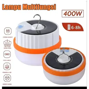 Anbolt Lampu Emergency Gantung 400W Lampu Darurat USB C Lampu Multifungsi Maxpower luar ruangan lampu berkemah Lampu Camping