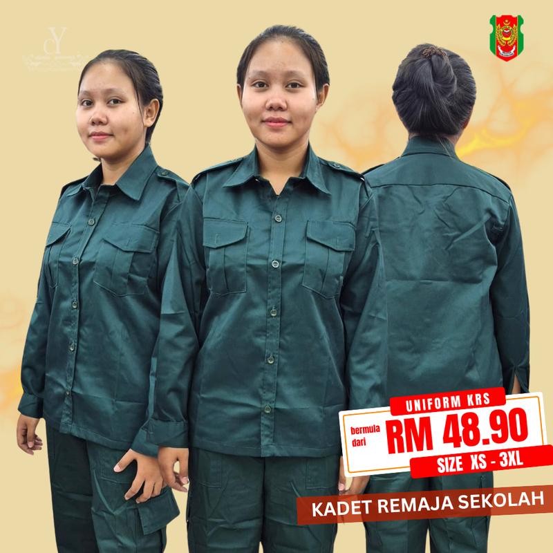 CY 2907 SCHOOL UNIFORM SHIRT KADET REMAJA SEKOLAH / KEMEJA UNIFORM ...
