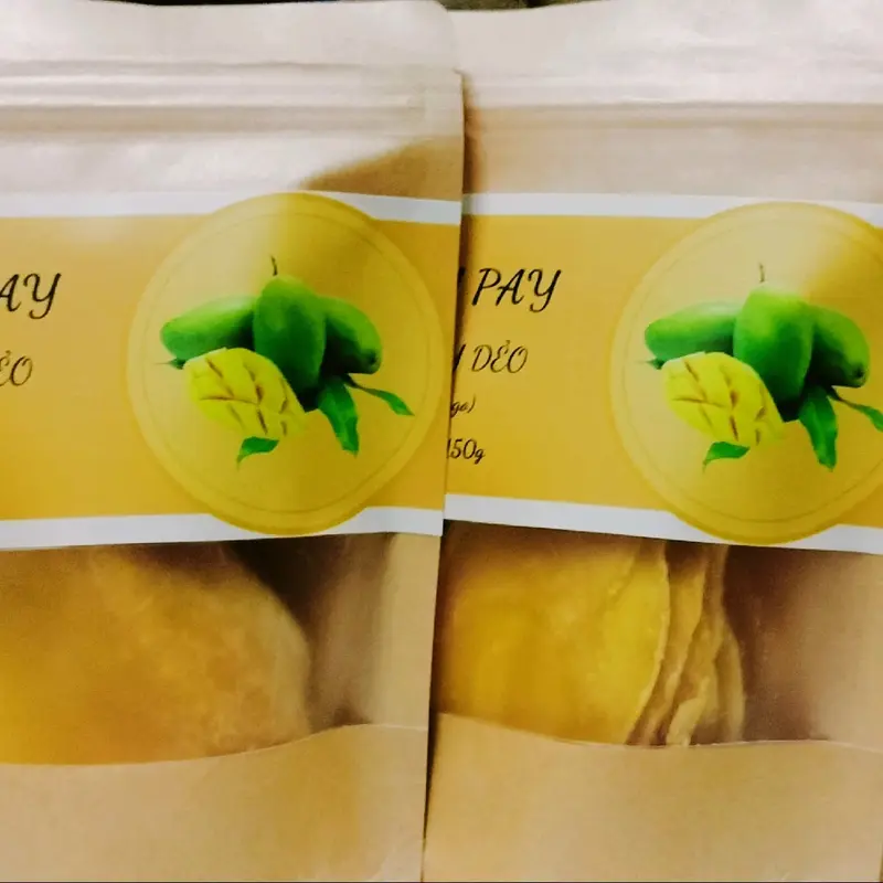 Combo 3 bịch sấy dẻo (Xoài, Thơm, Vỏ bưởi) Ăn Vặt 5