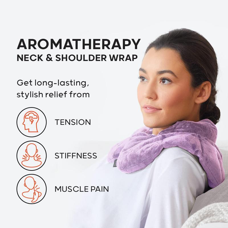 Heating Pad for Neck and Shoulder, 1 Count Heated Neck Shoulder Wrap, Muscle Relaxation Tools 2
