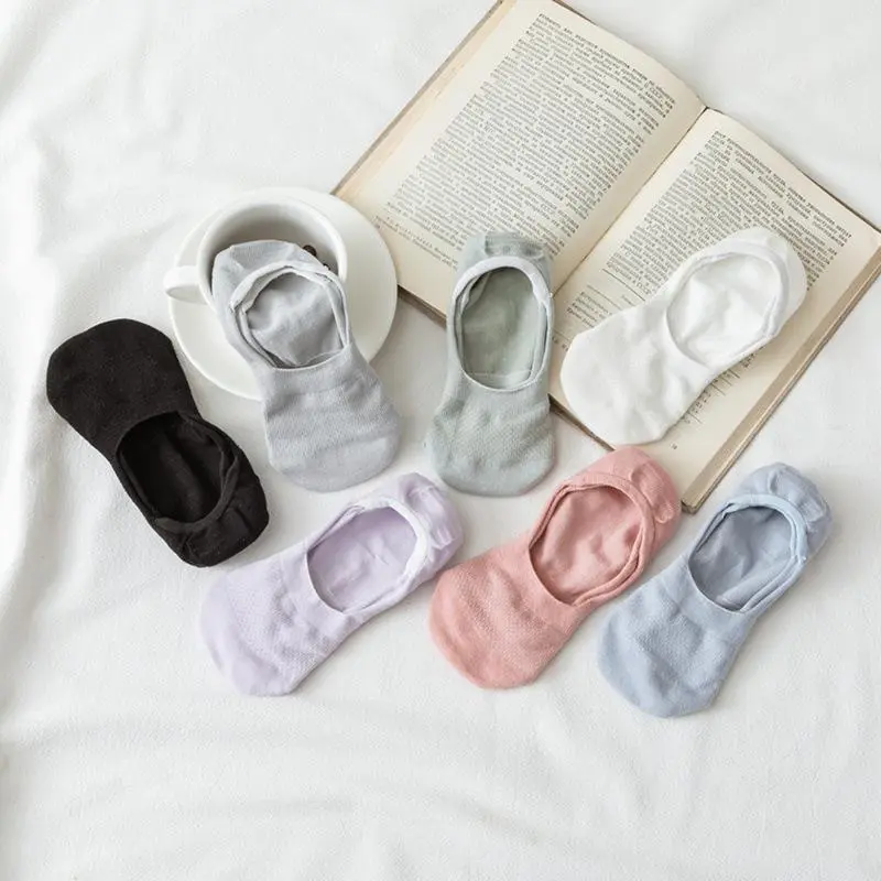 Tất Lưới Rỗng 200 Chân, Tất Cổ Thấp Cho Nữ, Chất Liệu Cotton, Mỏng Và Mùa Xuân Và Mùa Hè, Tất Mắt Cá Chân, Chống Trượt Silicon, Tất Vô Hình ATK vớ chân nữ dàyáo ngực cài trước tạo khe xịnvớ chân nữ ủ kemvớ nữ