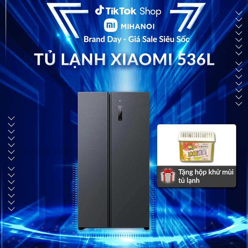 [TẶNG KHỬ MÙI] Tủ lạnh Xiaomi Mijia 536L – 20 ngăn chứa, làm lạnh nhanh, tiết kiệm điện
