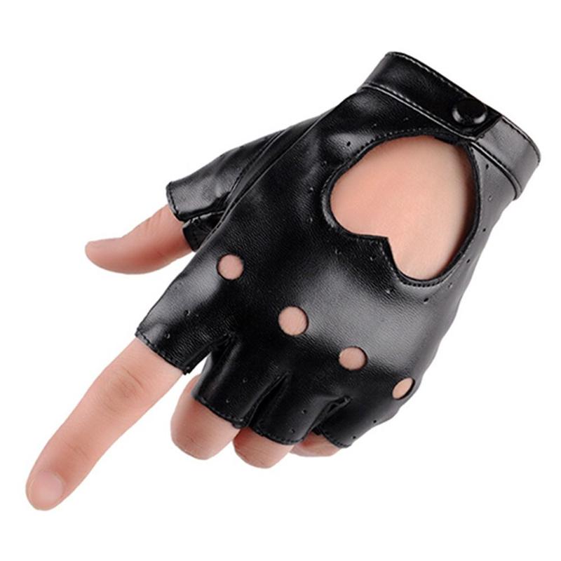 Product Introduction of Gothic lolita Performance Mittens Women Men Cosplay  Mittens Five Finger Gloves Ladys Driving Dress PU Leather Gloves 9