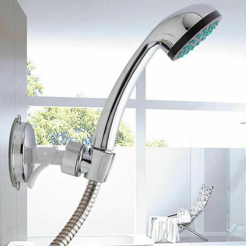 Suction Shower Head Handset Holder Bathroom Adjustable AU Bracket 1