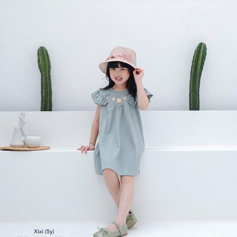 Amber Dress / Dress Anak Perempuan Usia 1 2 3 4 5 Tahun 4