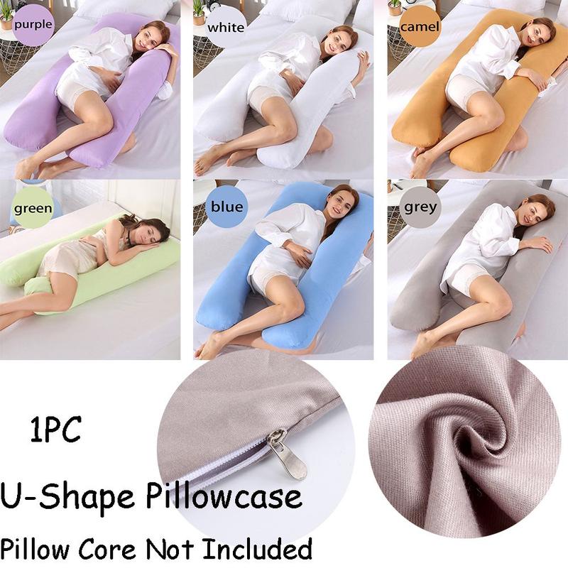 lookinlook Home & Living Maternity U-type Pillow Case Pillow Cover Sleeping Support U-Shape Pillows 1