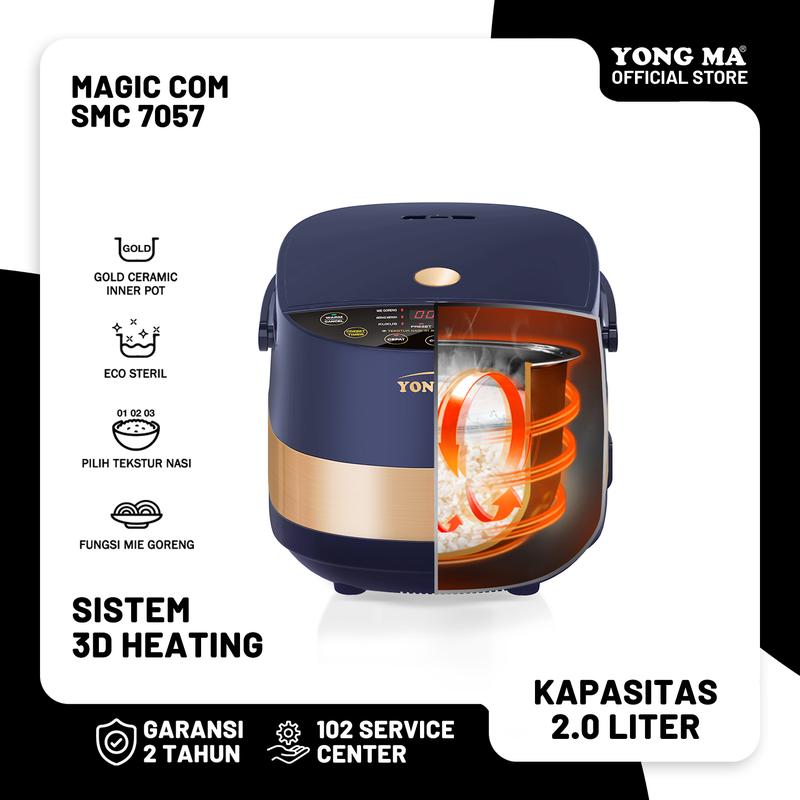 YONG MA Magic Com Digital Rice Cooker SMC 7057 (2.0LT) 3