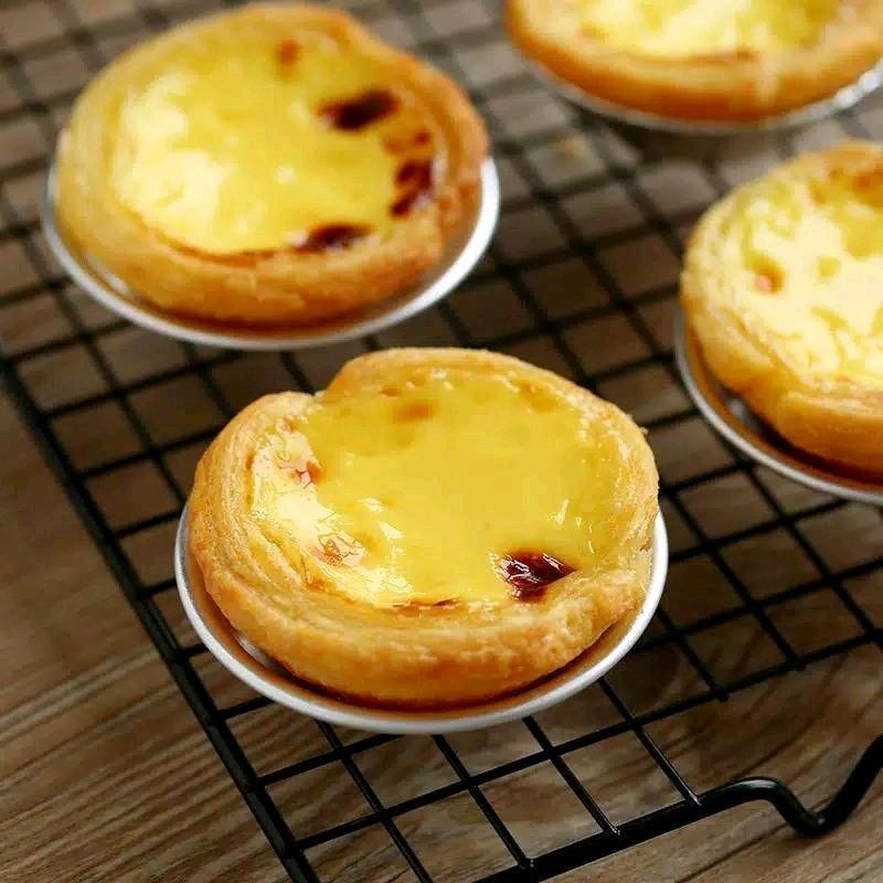 Loyang kue eggtart Cetakan Pie susu Cetakan egg tart mini 0
