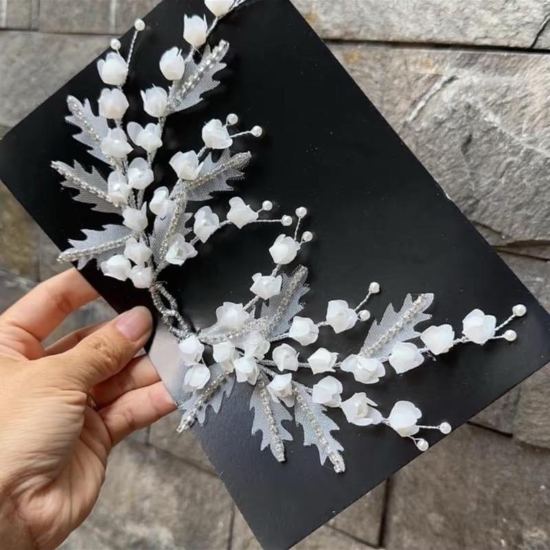 Cài tóc cô dâu sang trọng lấp lánh 1