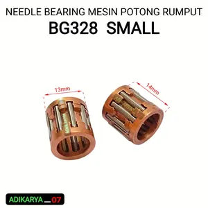 Needle Bearing Small Laher Piston Lahar Bambu Stang Seher Mesin Potong Rumput 2 TAK SMALL