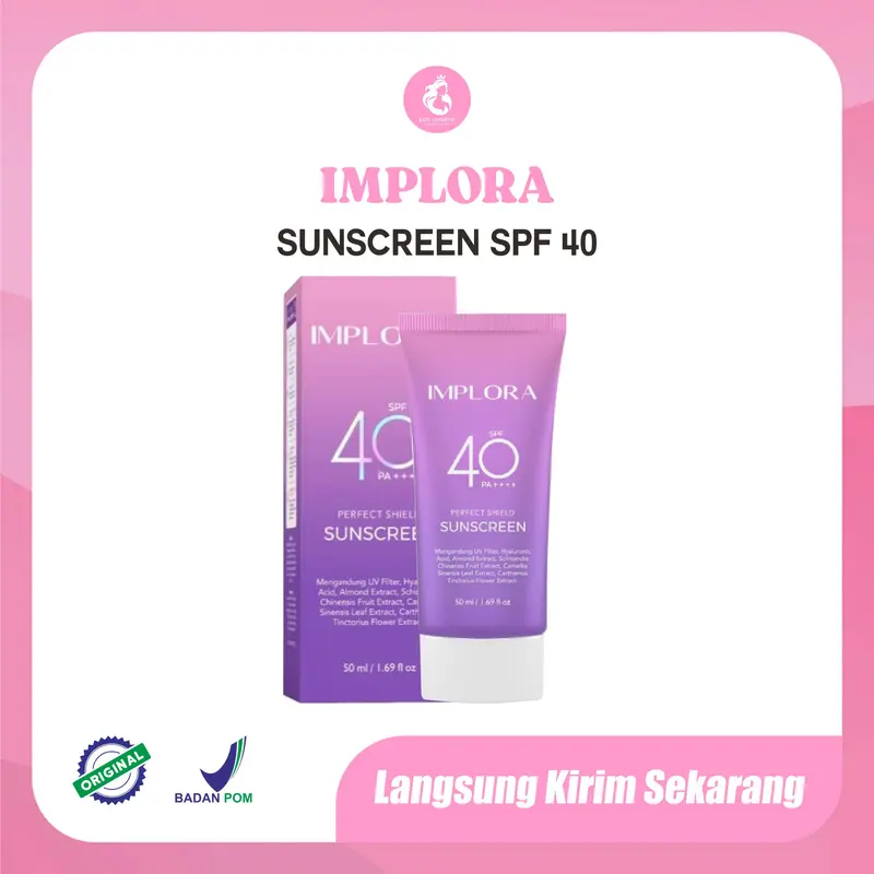 IMPLORA SUNSCREEN SPF 40PA++++ 50ml 0