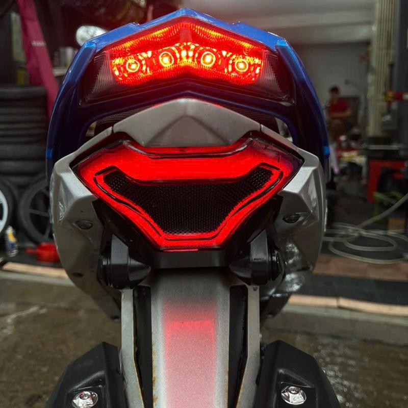 Phụ Kiện Đèn hậu TST trang trí cho Ex150 gắn như zin