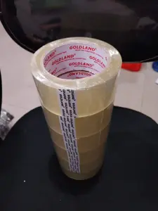 (SLOP ISI 6) -  LAKBAN 100 YARD FULL / 45 MM X 100 YARD FULL / LAKBAN BENING COKLAT