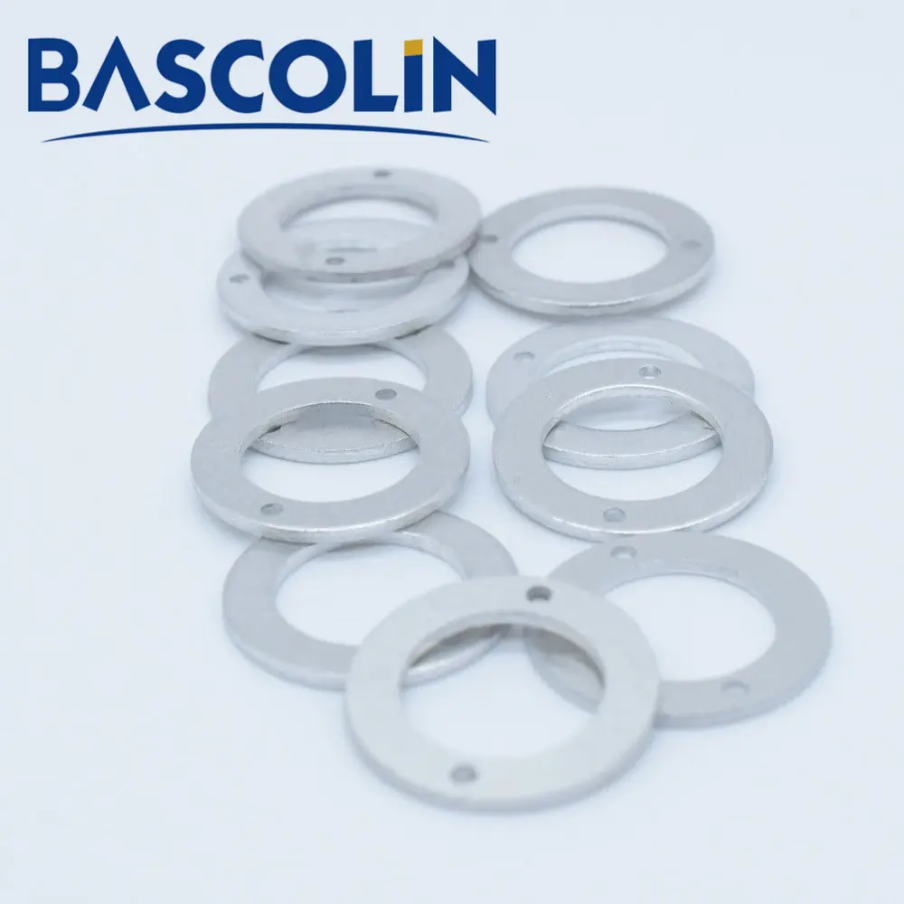 8pcs BASCOLIN Injector Return Washer Aluminum 1x12x19 Size Use in 4d56 ...