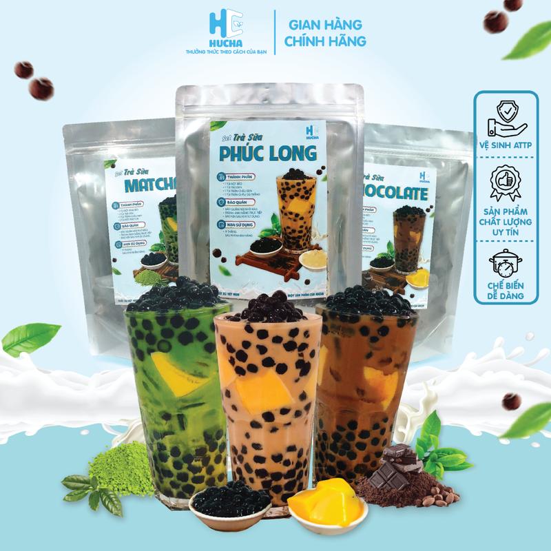 Sét trà sữa truyền thống thái xanh thái đỏ siêu ngon đậm vị 8-10ly, nguyên liệu Hucha