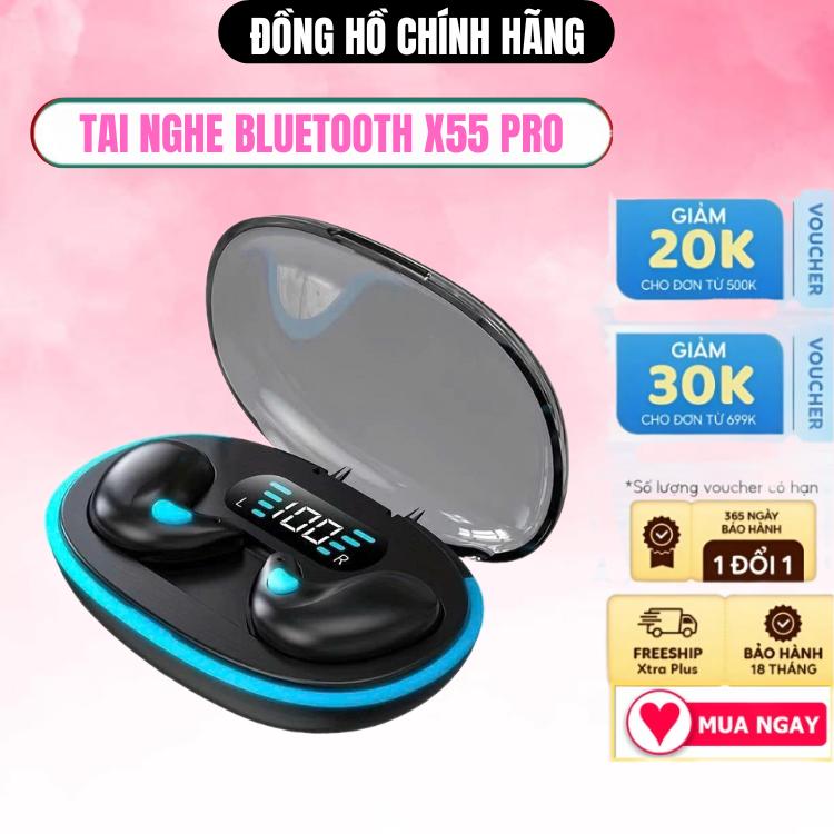  Tai Nghe Ngủ Không Dây X55   F9   M10   KY8 PRO Bluetooth Màn Hình LED Tai Nghe Tích Hợp Mic  Khử Tiếng Ồn 