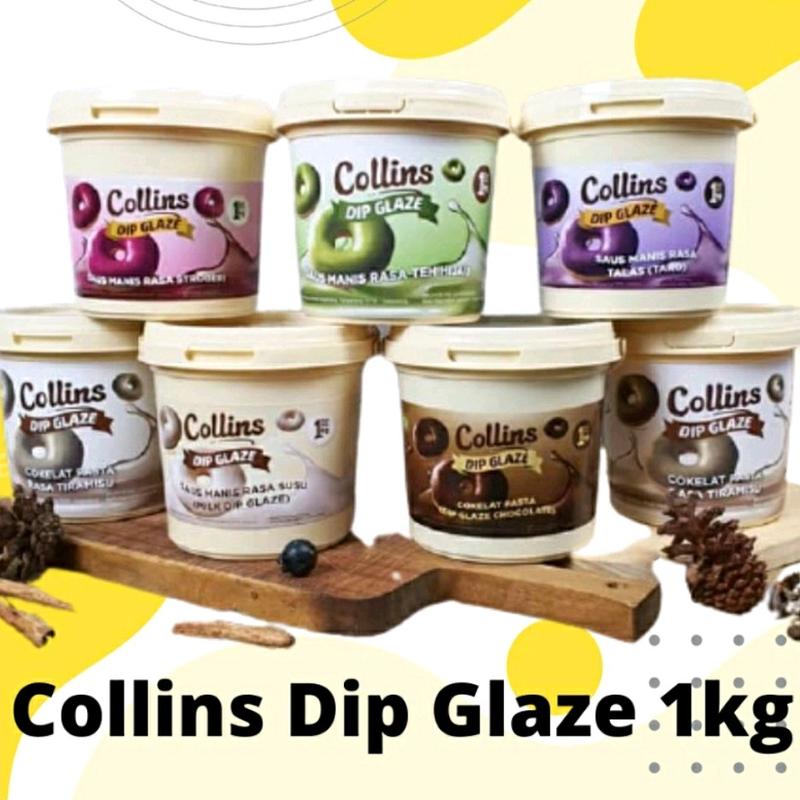 Collins Matcha Collins Dip Glaze 1kg Selai Choco Crunchy Matcha Tiramisu - Shop ...